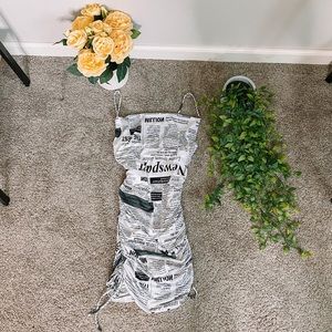 Newspaper dress 🌚